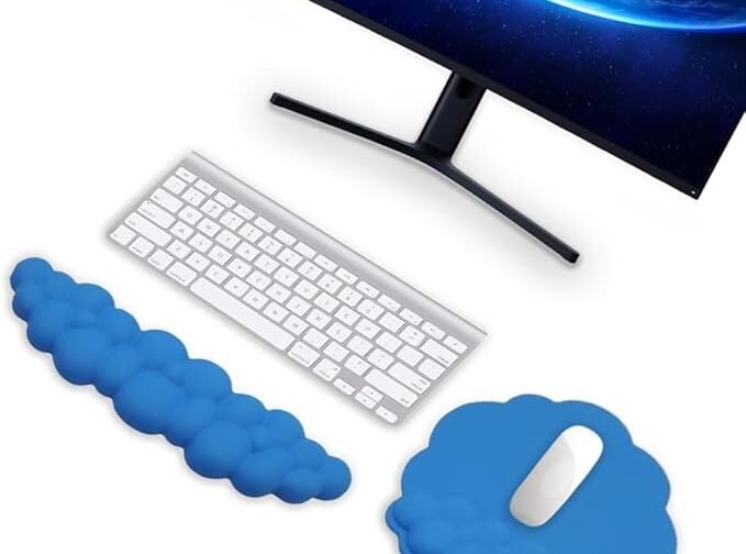 Kwafly Cloud Wrist Rest Set – Comfort and Support for Long Hours at Your Desk