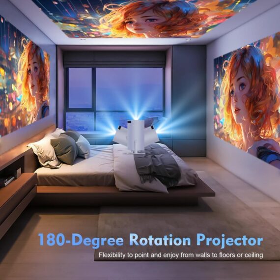 HY300 Pro Mini Smart Projector